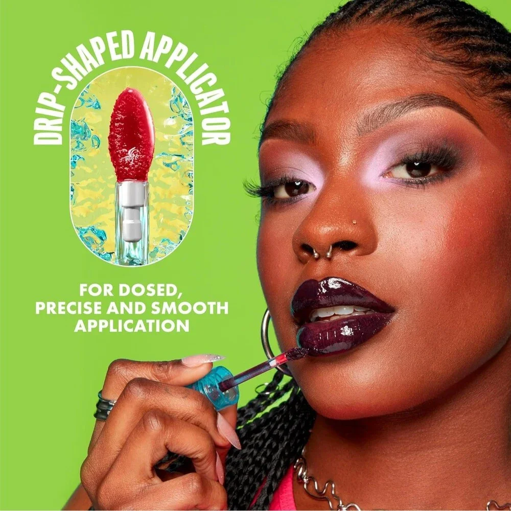 NYX Professional Makeup Lip IV Hydrating Gloss Stain 12Hr Bubblegum Burst 0.16oz